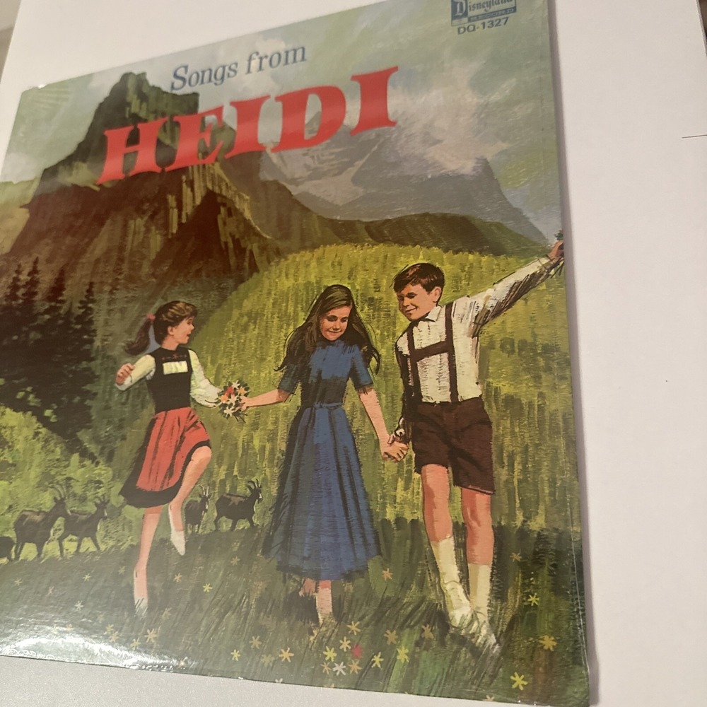 Sealed 1968 Disneyland Record HeidiSongs DQ-1327 Vinyl LP - Picture 3 of 11